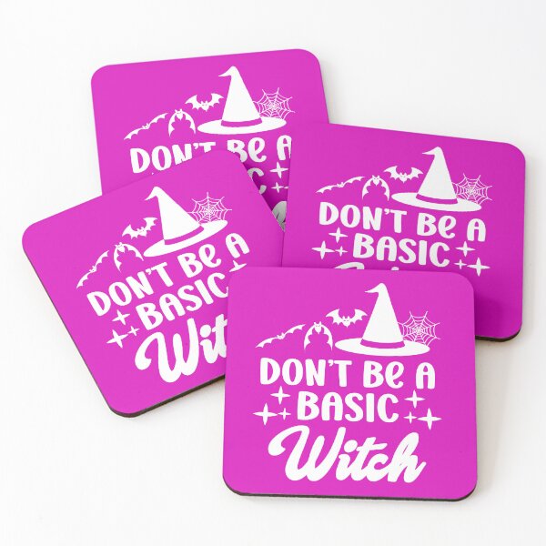 Item preview, Don't Be A Basic Witch. Halloween, Funny Halloween, Witch Quote designed and sold by DesignHouse07.