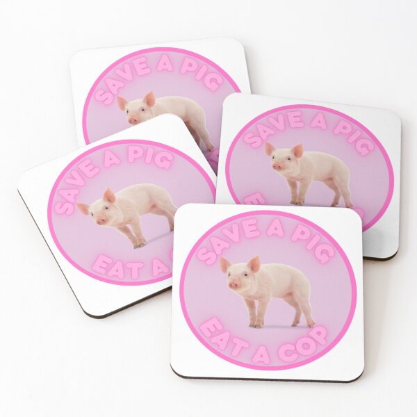 Item preview, Save a pig eat a cop designed and sold by RichTeeDesigns.