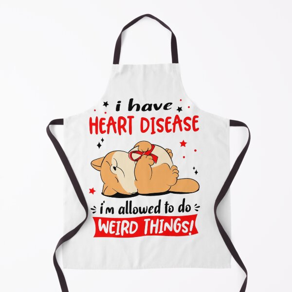 Item preview, Heart Disease Awareness Funny I have Heart Disease i'm allowed to do Weird Things! designed and sold by JanetShop809.