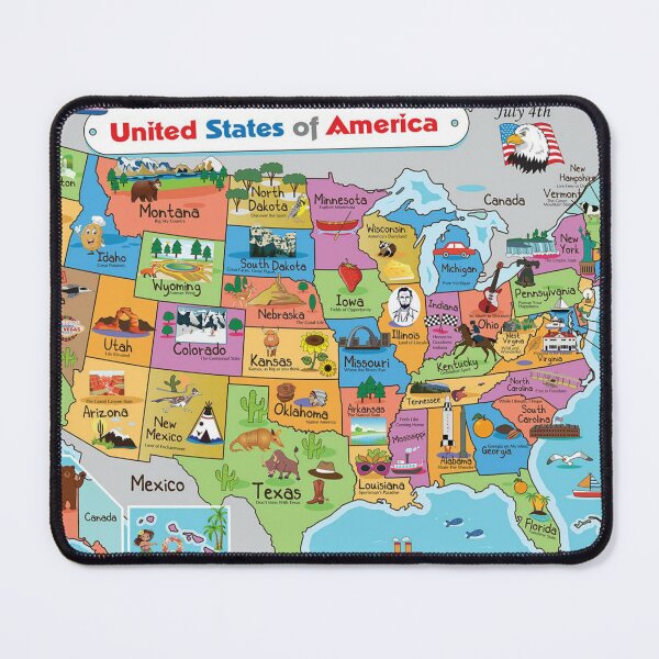 Item preview, 50 States Of America Map  designed and sold by Tema EL.