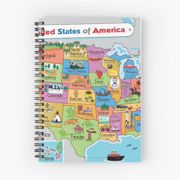 Item preview, 50 States Of America Map  designed and sold by Tema EL.