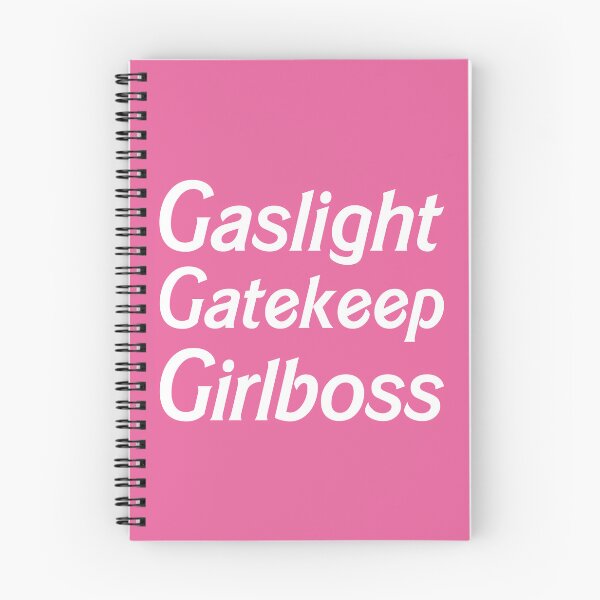 Item preview, Gaslight Gatekeep Girlboss designed and sold by Faulty Wiring Designs.