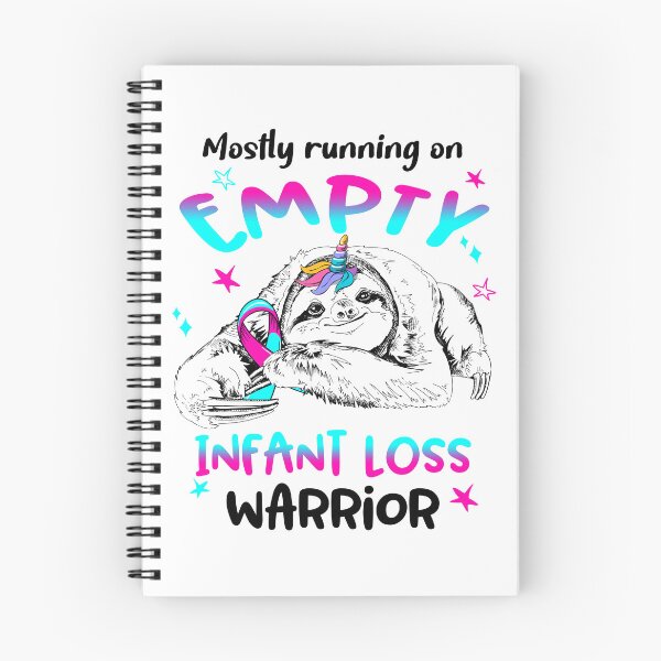 Item preview, Mostly running on Empty Infant Loss Warrior designed and sold by ElizabethS809.