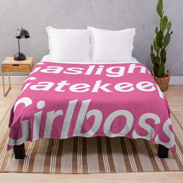 Item preview, Gaslight Gatekeep Girlboss designed and sold by Faulty Wiring Designs.