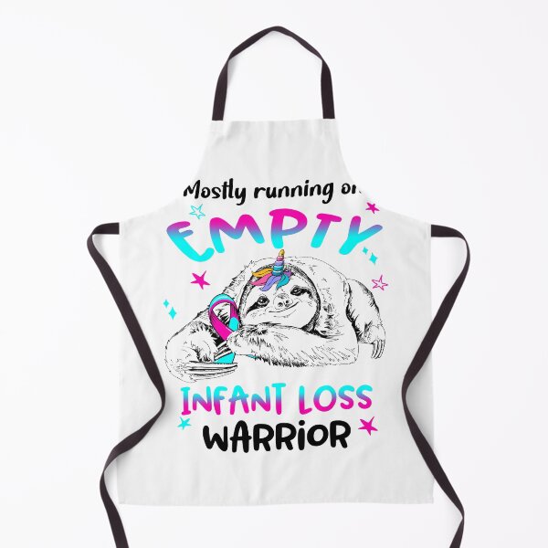 Item preview, Mostly running on Empty Infant Loss Warrior designed and sold by ElizabethS809.