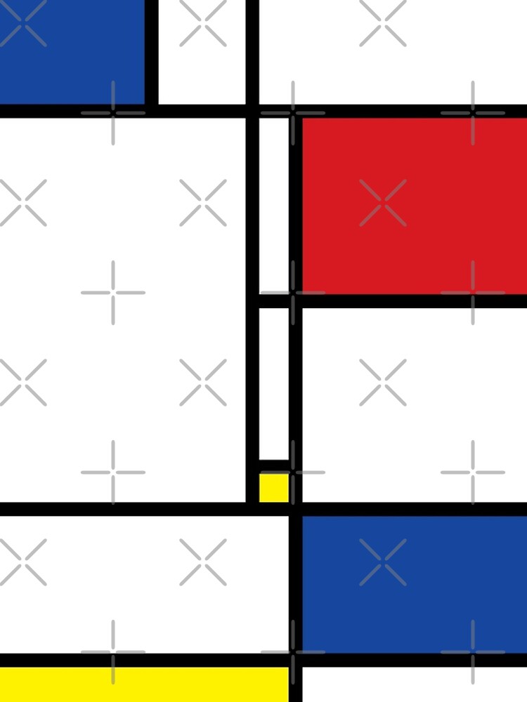 Mondrian Minimalist De Stijl Modern Art © fatfatin by fatfatin