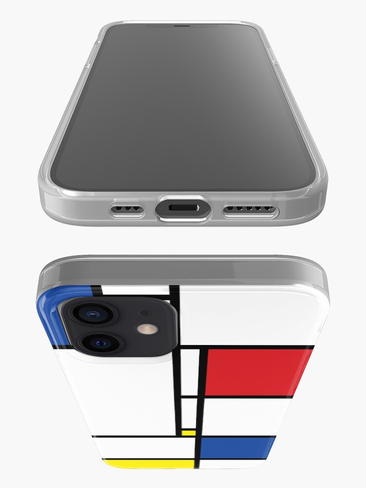 Alternate view of Mondrian Minimalist De Stijl Modern Art © fatfatin iPhone Case & Cover