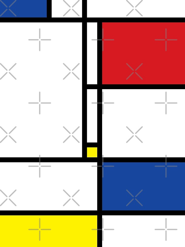 Mondrian Minimalist De Stijl Modern Art © fatfatin by fatfatin