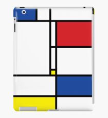 Mondrian Minimalist De Stijl Modern Art iPad Case/Skin