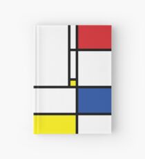 Mondrian Minimalist De Stijl Modern Art Hardcover Journal
