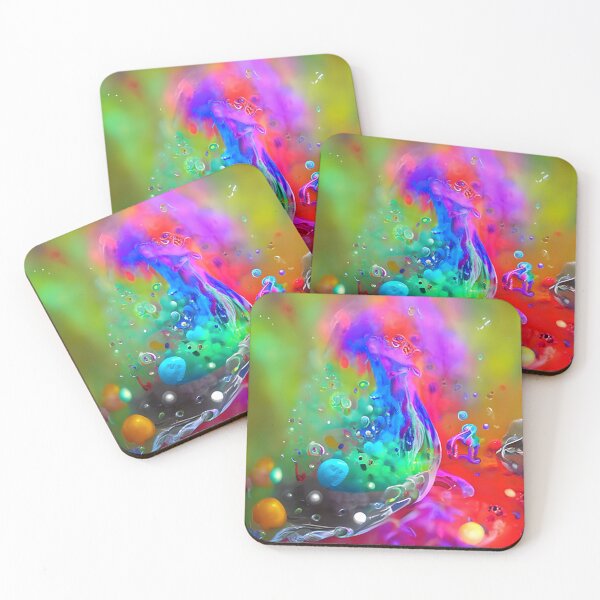 Item preview, Hyper Colour Bubbles designed and sold by nocturnAIArt.