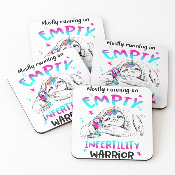 Item preview, Mostly running on Empty Infertility Warrior designed and sold by ElizabethS809.