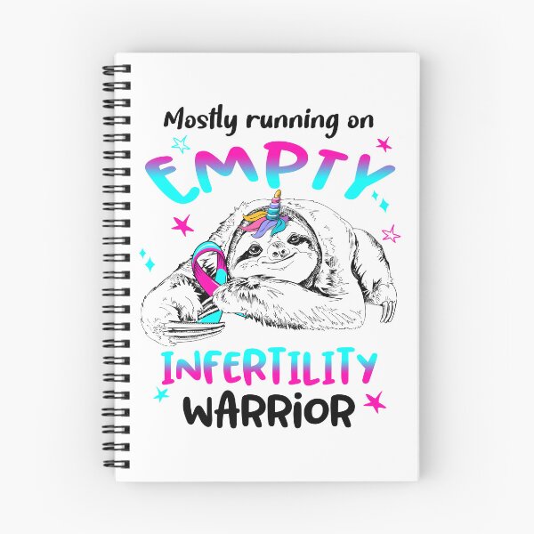 Item preview, Mostly running on Empty Infertility Warrior designed and sold by ElizabethS809.