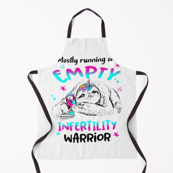 Item preview, Mostly running on Empty Infertility Warrior designed and sold by ElizabethS809.
