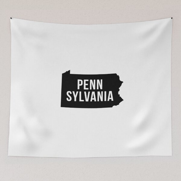 Item preview, PennsylvaniaSilhouette designed and sold by CartoCreative.