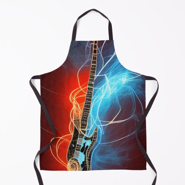 Item preview, Fire and Ice Guitar designed and sold by Jaraz.