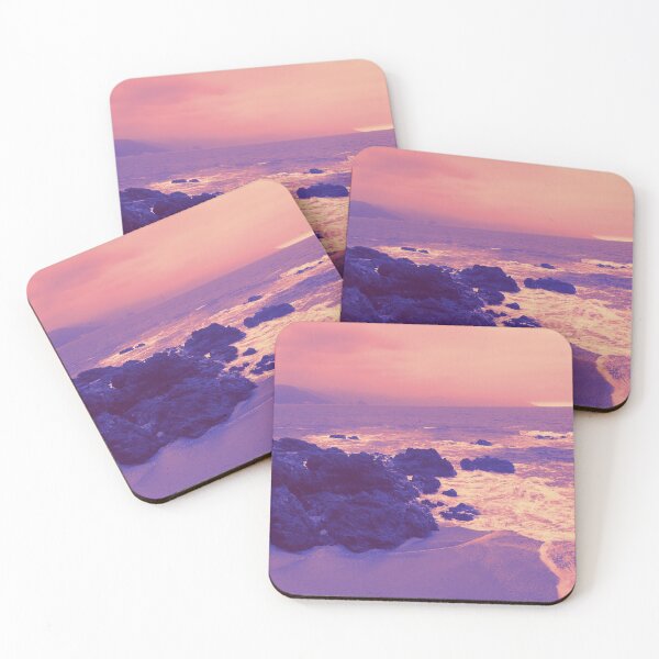 Item preview, Pink and Purple Beach designed and sold by KayArtandPencil.