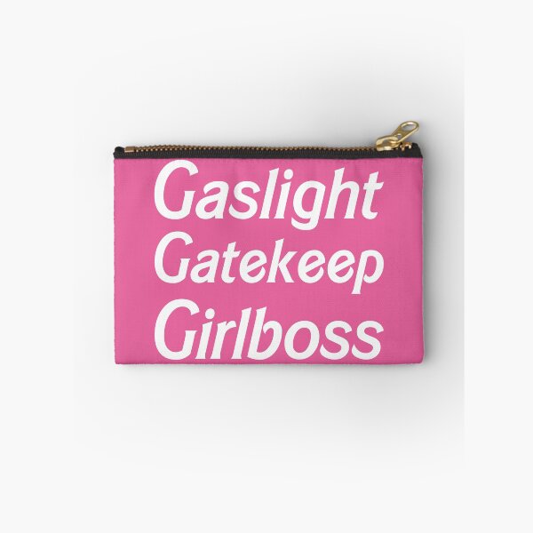 Item preview, Gaslight Gatekeep Girlboss designed and sold by Faulty Wiring Designs.