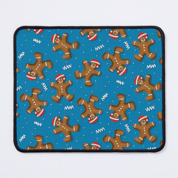 Item preview, Cute Gingerbread Men Christmas Pattern designed and sold by AlwaysBeColoring.