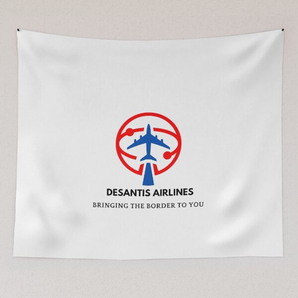 Item preview, Desantis Airlines Bringing The Border To You designed and sold by bartdesigner.