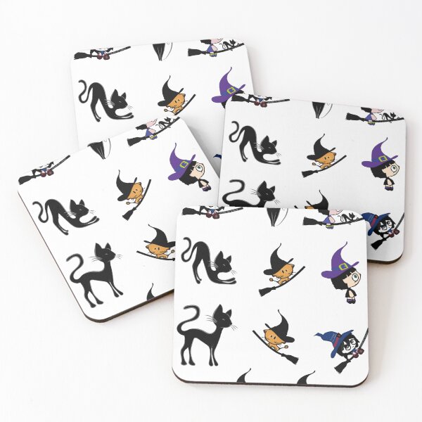 Item preview, Halloween pack witches and broom designed and sold by soryilustracion.