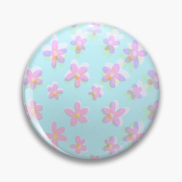 Item preview, Pastel Floral Daisy Print designed and sold by Sunfleur-Studio.