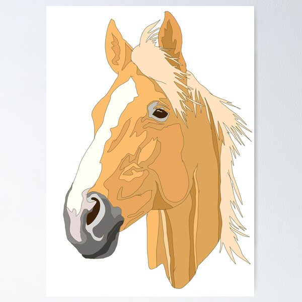 Artikelvorschau, Palomino-Pferd entworfen und verkauft von LeahcarsArt.