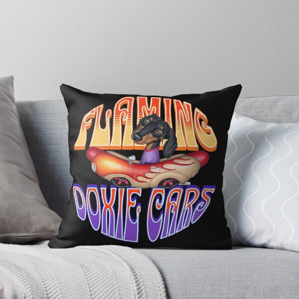 Item preview, Flaming Dachshund Cars designed and sold by Danny Gordon.