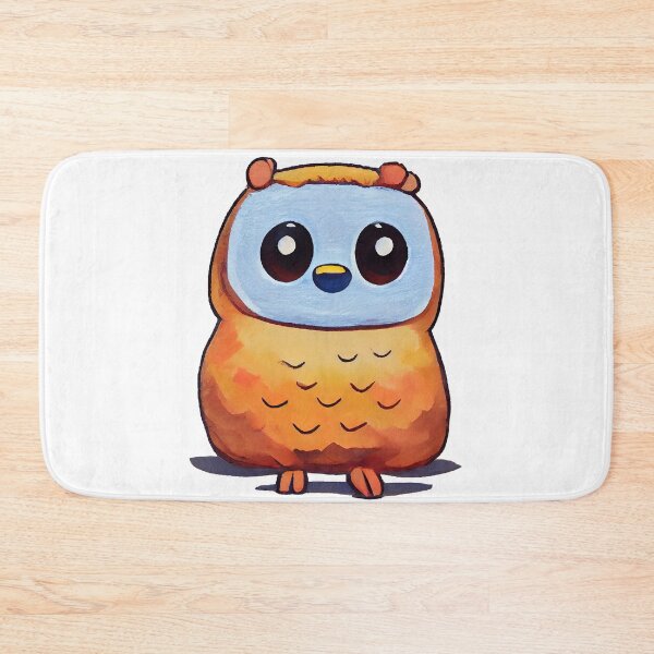 Item preview, Baby owl emoji emoticon  - Created by Artificial Intelligence designed and sold by Created-by-AI.