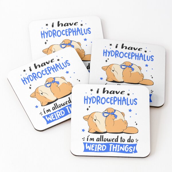 Item preview, Hydrocephalus Awareness Funny I have Hydrocephalus i'm allowed to do Weird Things! designed and sold by JanetShop809.