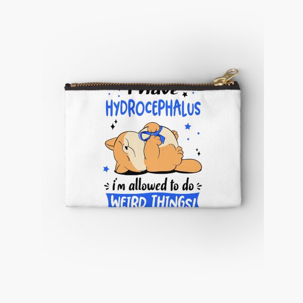 Item preview, Hydrocephalus Awareness Funny I have Hydrocephalus i'm allowed to do Weird Things! designed and sold by JanetShop809.