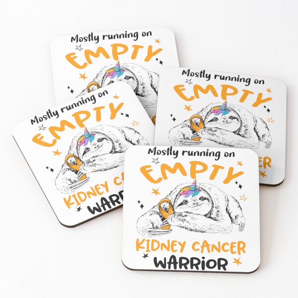Item preview, Mostly running on Empty Kidney Cancer Warrior designed and sold by ElizabethS809.