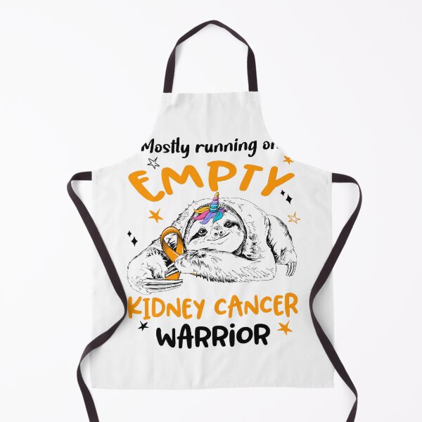Item preview, Mostly running on Empty Kidney Cancer Warrior designed and sold by ElizabethS809.