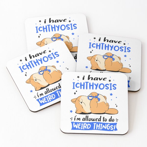 Item preview, Ichthyosis Awareness Funny I have Ichthyosis i'm allowed to do Weird Things! designed and sold by JanetShop809.