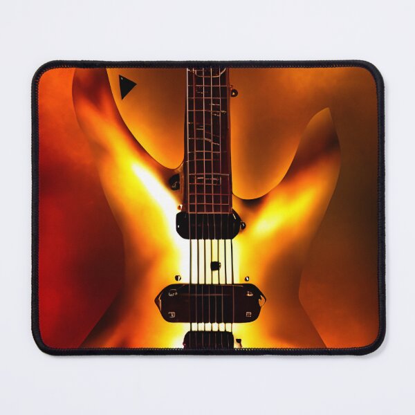 Item preview, Orange Fire Guitar designed and sold by Jaraz.