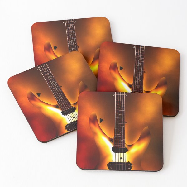Item preview, Orange Fire Guitar designed and sold by Jaraz.