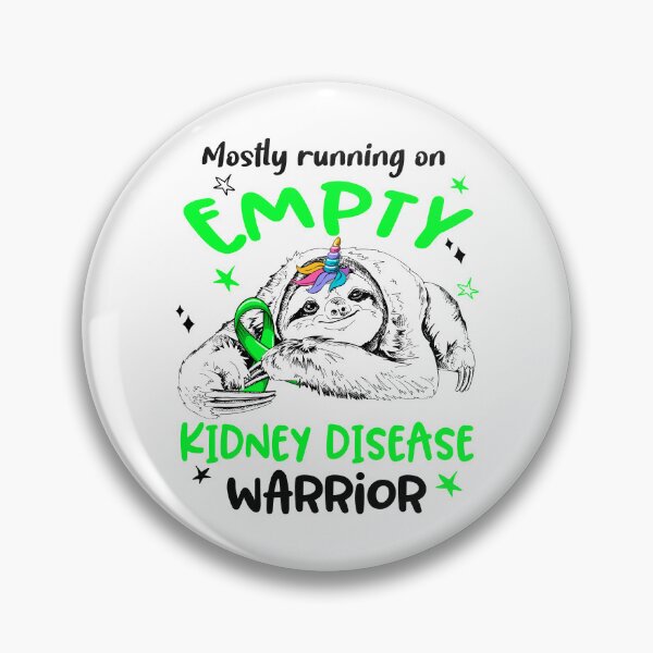 Item preview, Mostly running on Empty Kidney Disease Warrior designed and sold by ElizabethS809.