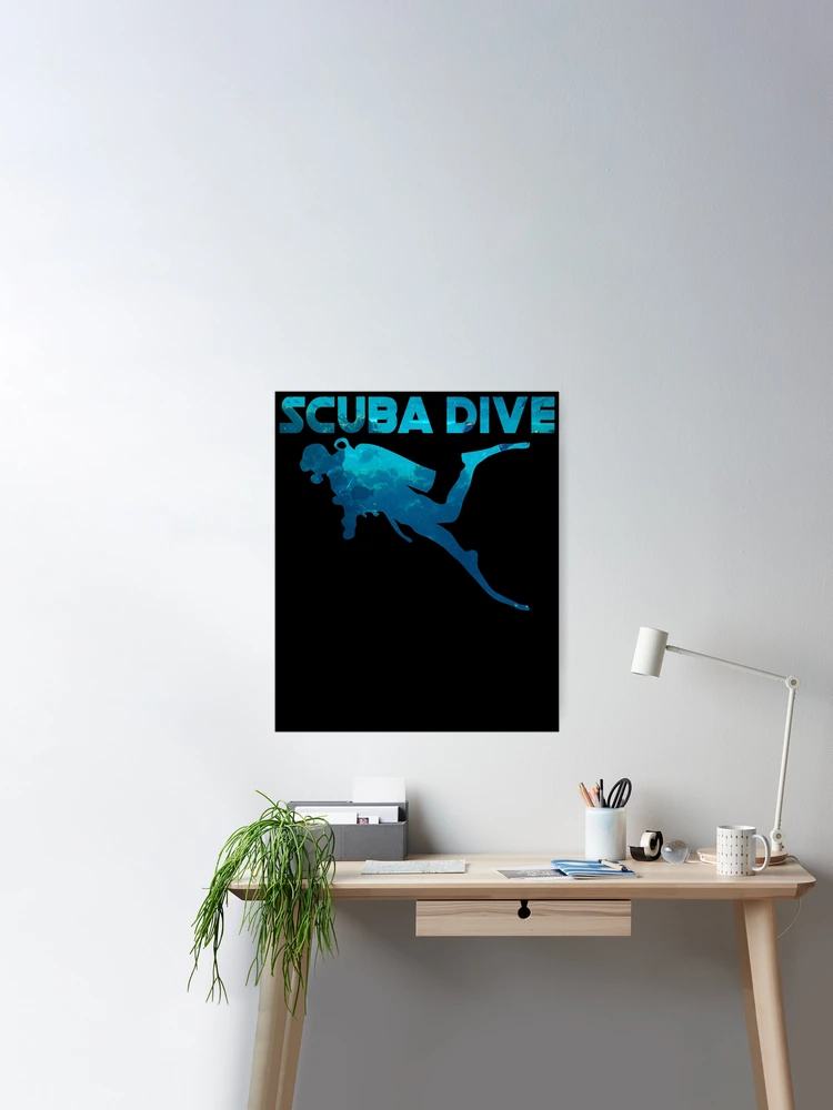 JIUFOTK Scuba Diving Enthusiasts Metal Signs Vintage Club Decor We Dive Not  To Escape Life Tin Poster Home Bar Room Wall Decoration Plaque 12x16