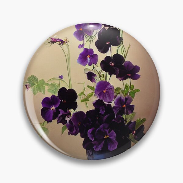 Item preview, violetas designed and sold by Perjovscaia.