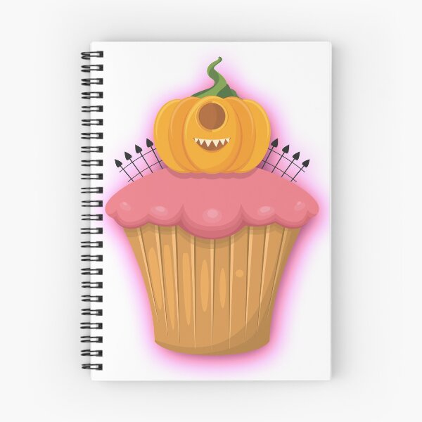Item preview, Happy Halloween pumpkin muffin designed and sold by Delpieroo.