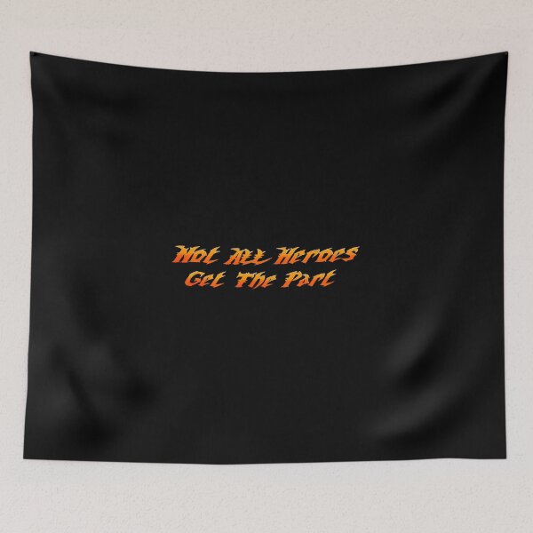Item preview, Not All Heroes Get The Part designed and sold by monsterbasket.