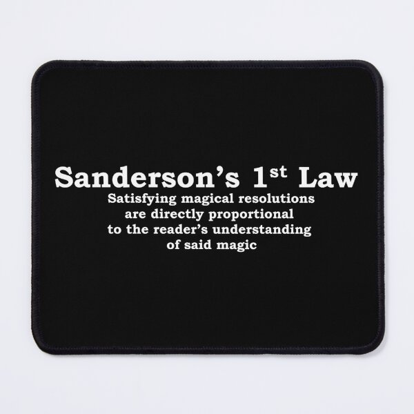 Item preview, Brandon Sanderson's First Law of Magic designed and sold by StateHouse.