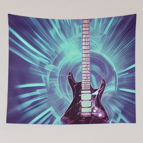 Item preview, Purple Lightning Guitar designed and sold by Jaraz.