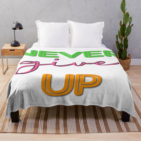 Item preview, Never Give Up, Motivational Quotes designed and sold by Henrylizarraga.
