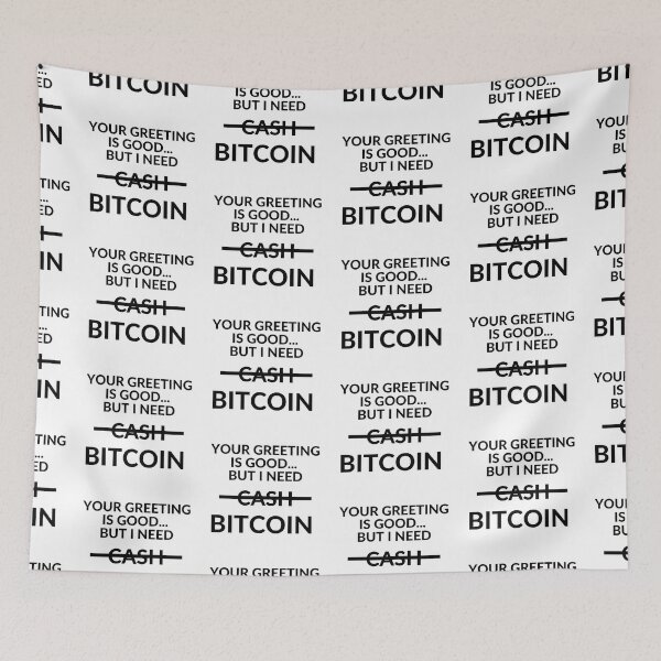 Item preview,  Your greeting is good but i need BTC 2 designed and sold by unclejab.
