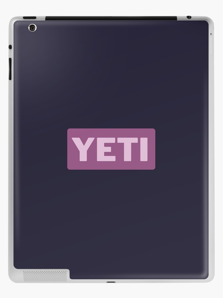 Purple Yeti Cooler Sticker iPad Case & Skin for Sale by