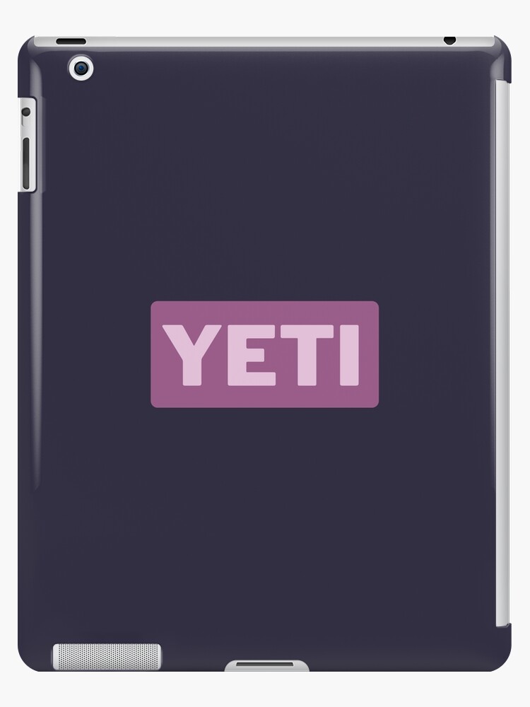 Navy Blue Yeti Sticker iPad Case & Skin for Sale by brookehend