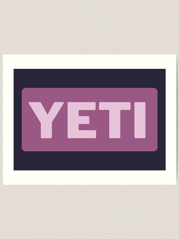 Navy Blue Yeti Sticker Sticker for Sale by brookehend