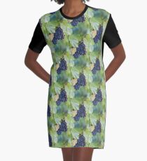 grape and vineyard Graphic T-Shirt Dress