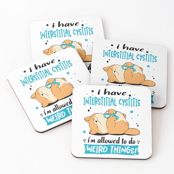 Item preview, Interstitial Cystitis Awareness Funny I have Interstitial Cystitis i'm allowed to do Weird Things! designed and sold by JanetShop809.